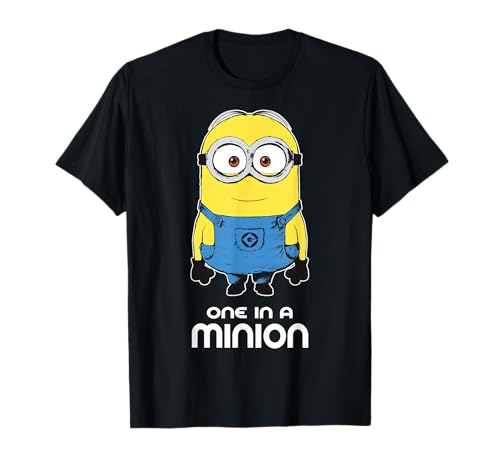 Product Image of the Despicable Me Minions Bob One in A Minion Graphic T-Shirt T-Shirt