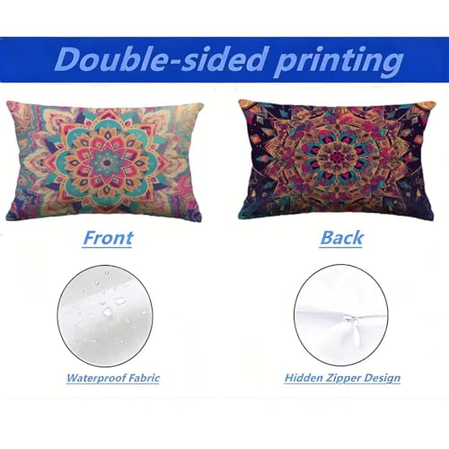 Housse de Coussin Extérieur Anti Humidité pour Canapé et Jardin
