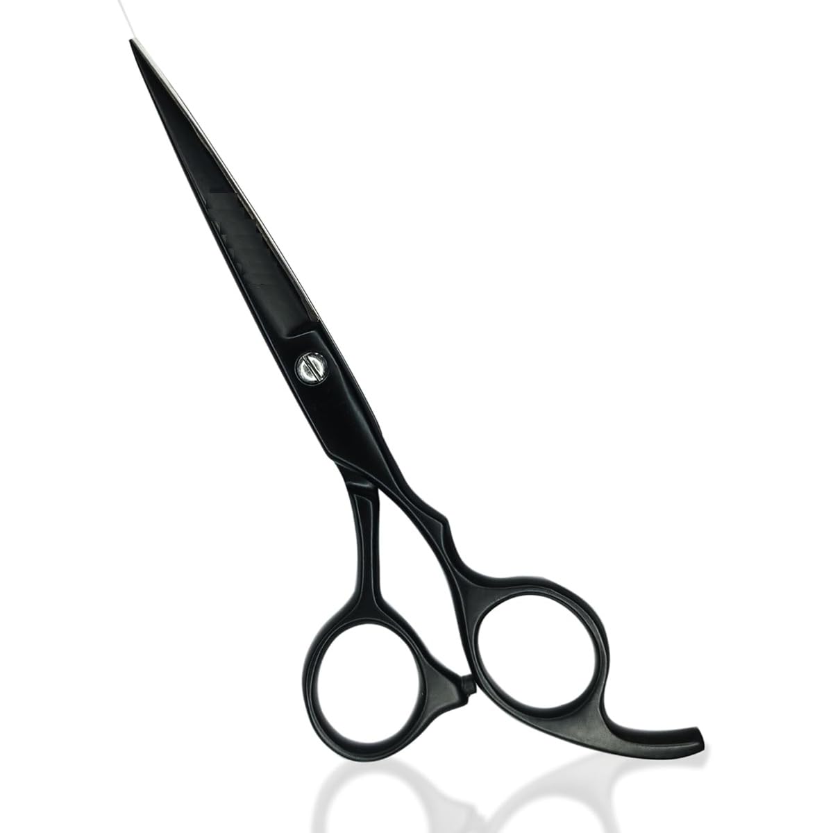 BLUSHIA Professional Hair Cutting Scissors - barber tools haircut thinning shears hairdressing scissors (Black) (Pack of 1)-image-46