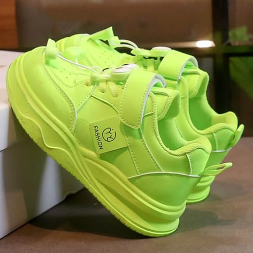 Boys Girls 𝗣ink Memory Bubble Sneakers Running Tennis Casual Sports Flat Sneakers for Toddler Boys Slip-On Athletic3