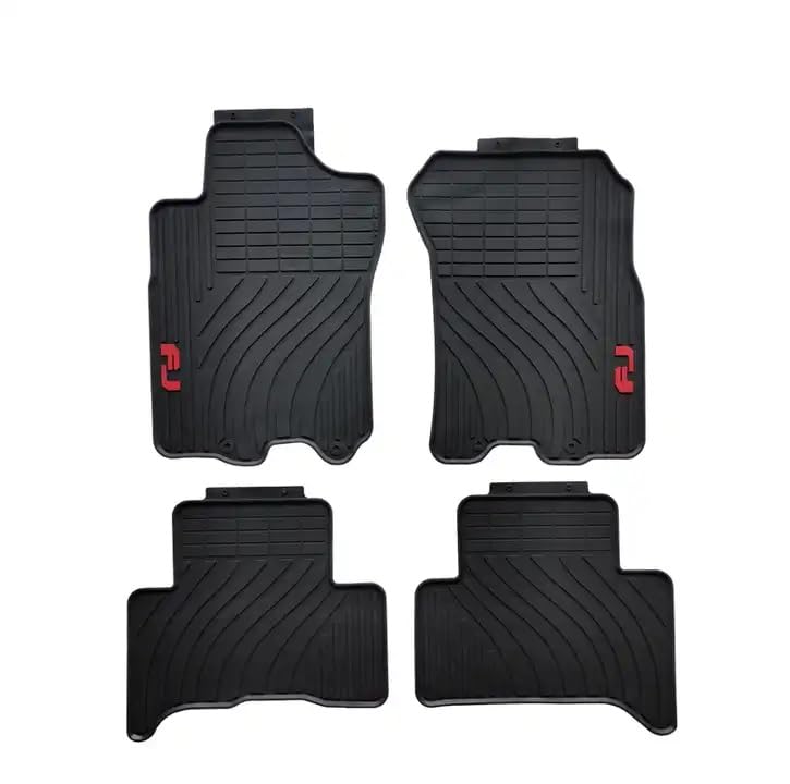 Desert Gears Floor Mats for FJ Cruiser, Complete Set Custom Fit, Non skid, Waterproof Rubber