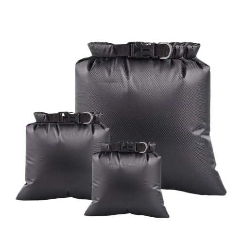 3PCS Waterproof Dry Bags, Lightweight Dry Bags For Kayaking Waterproof, Outdoor Stuff Sack For Hiking Rafting Boating Camping 2.5L, 3L, 8L