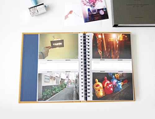 ICONIC Photo in - Spring Photo Album - Album de Photos Slip in Photo Album (4 x 6 inches, Navy) - Thumbnail 2
