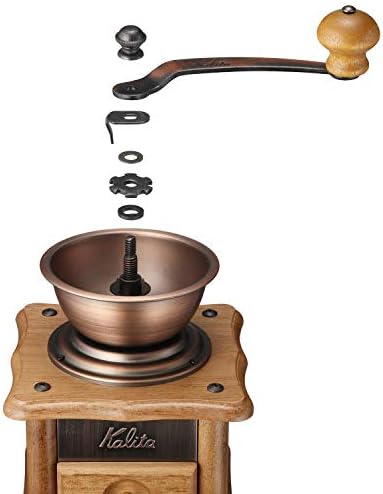 Kalita Copper Plate Mill Hand Coffee Grinder AC-1 by Kalita (Carita) - Thumbnail 3