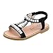 Zapatos para Bebé Niñas,Riou Niños Perla Cristal Princesa Soltera Zapatos Romanos Sandalias de Vestir en Cuero Zapatillas Verano Calzado