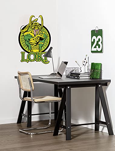 Komar Marvel Wall Sticker Loki Comic Classic, 50 x 70 cm (Width x Height), 1 Piece, Decorative Sticker, Wall Sticker - Image 2