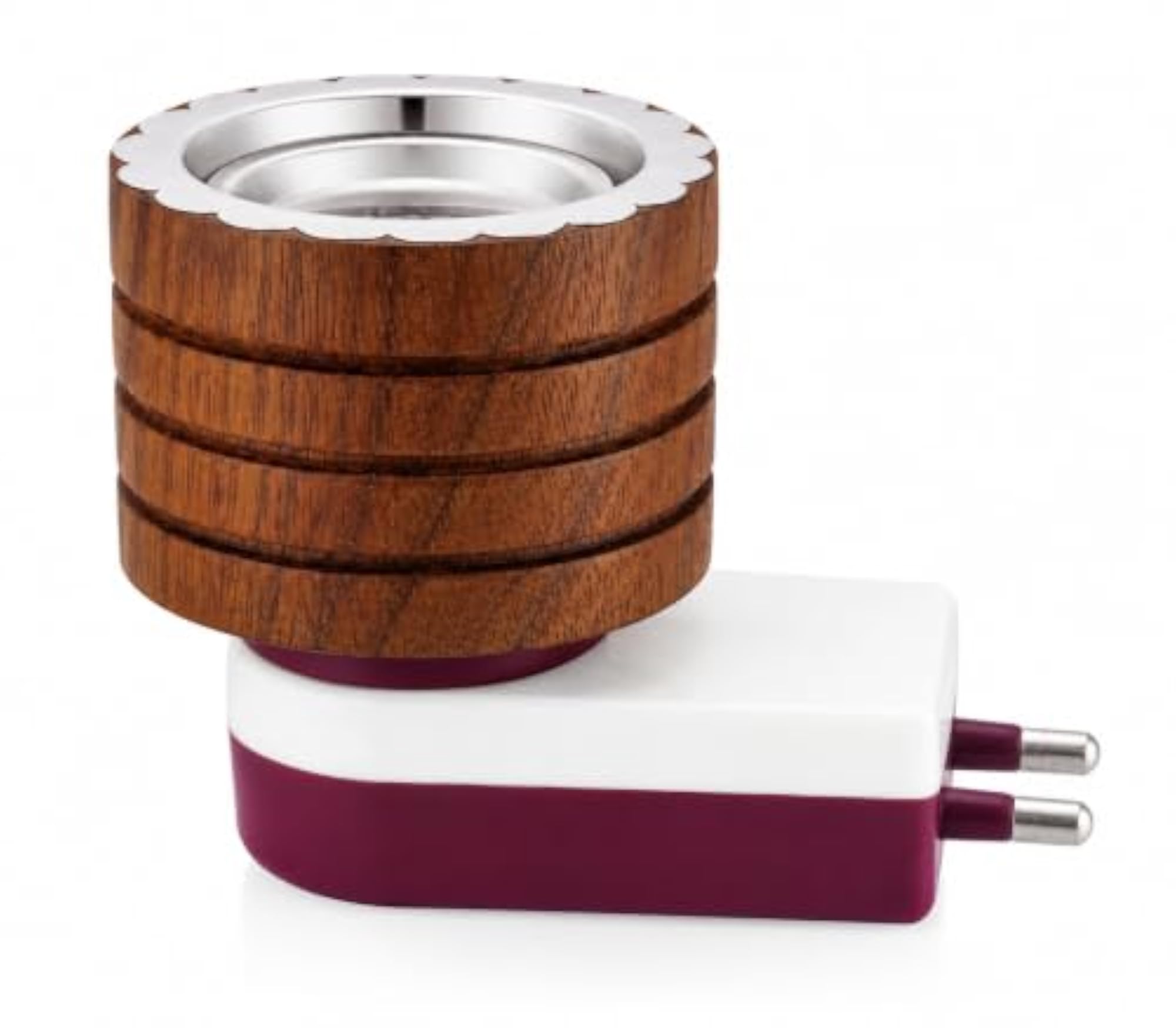 Electric Kapoor Dani, Camphor Diffuser with Stainless Steel Plate