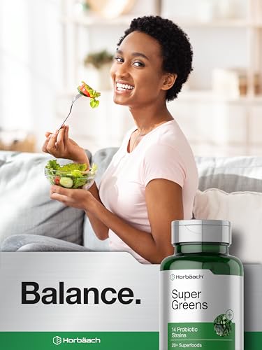 Horbäach Super Greens Supplement Caplets