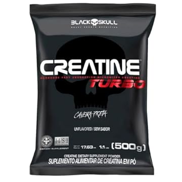 Black Skull Creatina Turbo 500g Refil