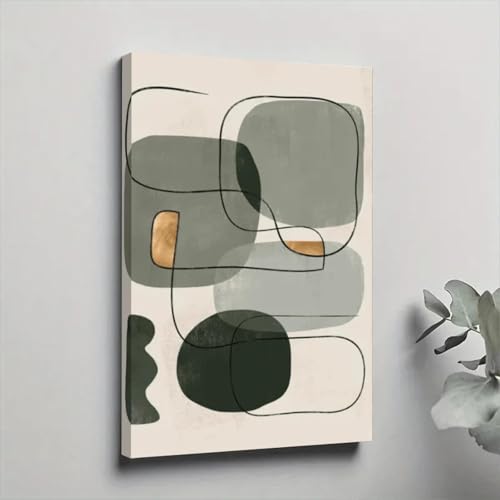 Peinture sur toile prête à poser pour habiller un grand mur vide
