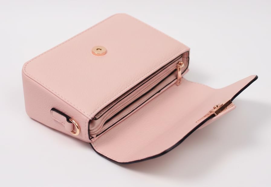 Image of WildHorn Vegan Leather Women's Crossbody Sling Bag | Structured Flap Design Ladies Purse Handbag | Stylish Gift for Women | Ethically Crafted