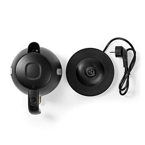 Hervidor eléctrico Nedis 1 L rotativo negro miniatura 3