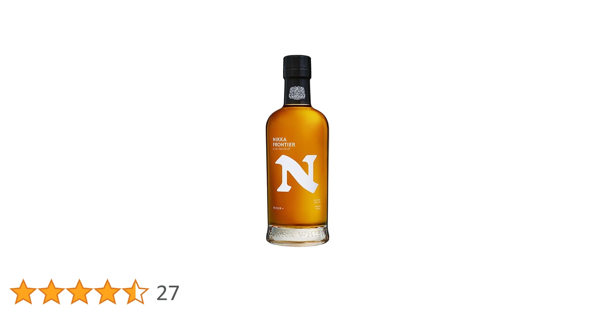 Amazon.co.jp: ニッカ フロンティア 瓶 ウイスキー 500ml × 1本 アサヒ