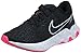 Nike Renew Ride 2, Scarpe da Corsa Donna, Black/Cave Purple-Hyper Pink-Grey Fog, 38 EU