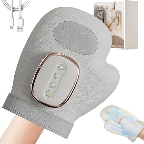 wfofmo Hand Massager with Heat and Compression, 3-in-1...