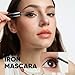 JUDYDOLL 3D Curling Eyelash Iron Mascara -Waterproof, Volumizing and Lengthening, Smudge-Proof, Clump-Free, Ultra Fine, Black & Brown Tubing Mascara, Classic & Upgraded Edition, Suitable for all Types
