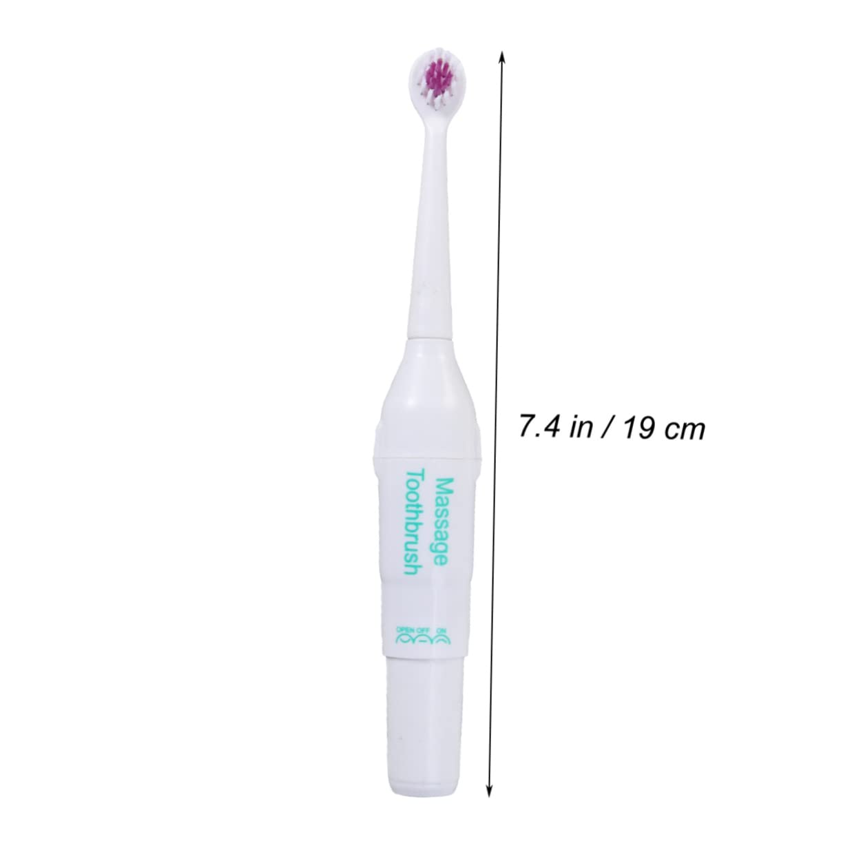VANZACK Professional Pet Toothbrush Electric Brush for Dogs Portable Gentle on Pet's Teeth and Gums Random Color