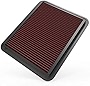 K&N Engine Air Filter: Reusable, Clean Every 75,000 Miles, Washable, Replacement Car Air Filter: Compatible 2005-2012 Chevy/Buick/Cadillac/Pontiac (Malibu, Equinox, Lucerne, DTS, G6, Torrent), 33-2296