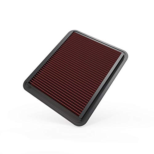 K&N Engine Air Filter: Reusable, Clean Every 75,000 Miles, Washable, Replacement Car Air Filter: Compatible 2005-2012 Chevy/Buick/Cadillac/Pontiac (Malibu, Equinox, Lucerne, DTS, G6, Torrent), 33-2296