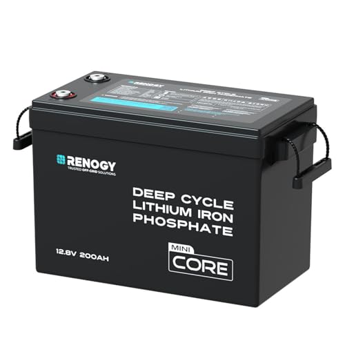 Amazon | RENOGY 12V 200Ah Mini シリーズ リン酸鉄リチウムイオン