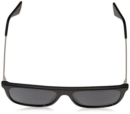 Polaroid Sunglasses PLD6046/S/X Polarized Rectangular Sunglasses, Black, 56 mm4