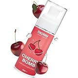 BYPLAY Geles Sexuales Pareja - Lubricantes Comestibles Sexo Oral - Gel Lubricante Sabor Cereza