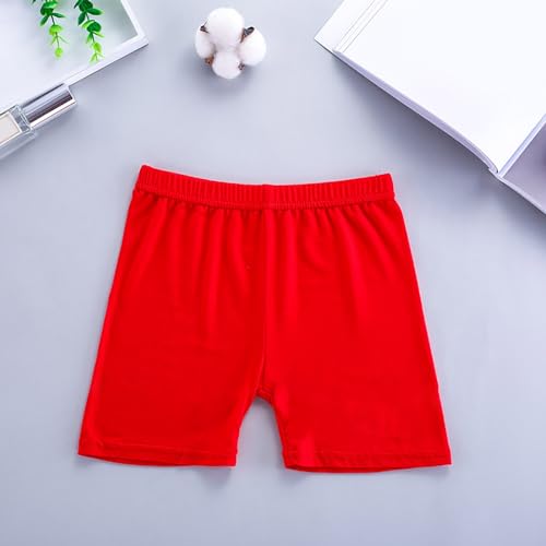 Girls' Pull-on Cartwheel Shorts Unisex Baby Toddler Cotton Athletic Shorts Elastic Waist Casual Summer Multicolor4