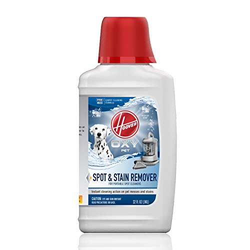 Hoover Oxy Premixed Spot Cleaner Solution, Stain Remover and Odor Neutralizer for Pets, Carpet Cleaning Shampoo, 32oz Formula, AH30941, White, 32 Fl Oz