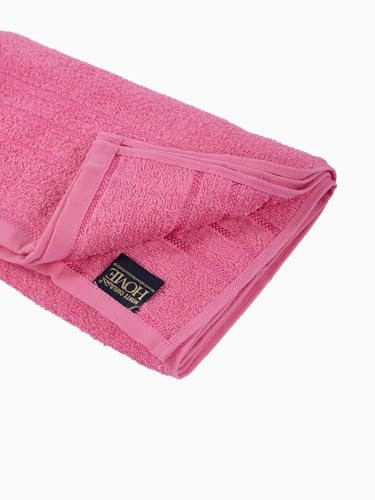 Image of Monte Carlo Essential Cotton Small Bath Towel | 340 GSM Ultra Lightweight & Quick Dry | Soft Absorbent Compact Towel 60x120 cm | Bathroom Towel for Gym, Travel & Daily Use (Soho) | Turquoise Blue