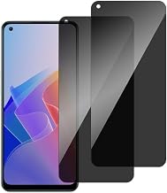 chejuza Anti-Spy Tempered Glass for Oppo Reno 8 Lite/Reno 8 5g/Reno 8T 4G [2 Pieces] Ultra Resistant Screen Protector Films, 9H Hardness, Anti-Scratch, Bubble-Free, HD Transparent