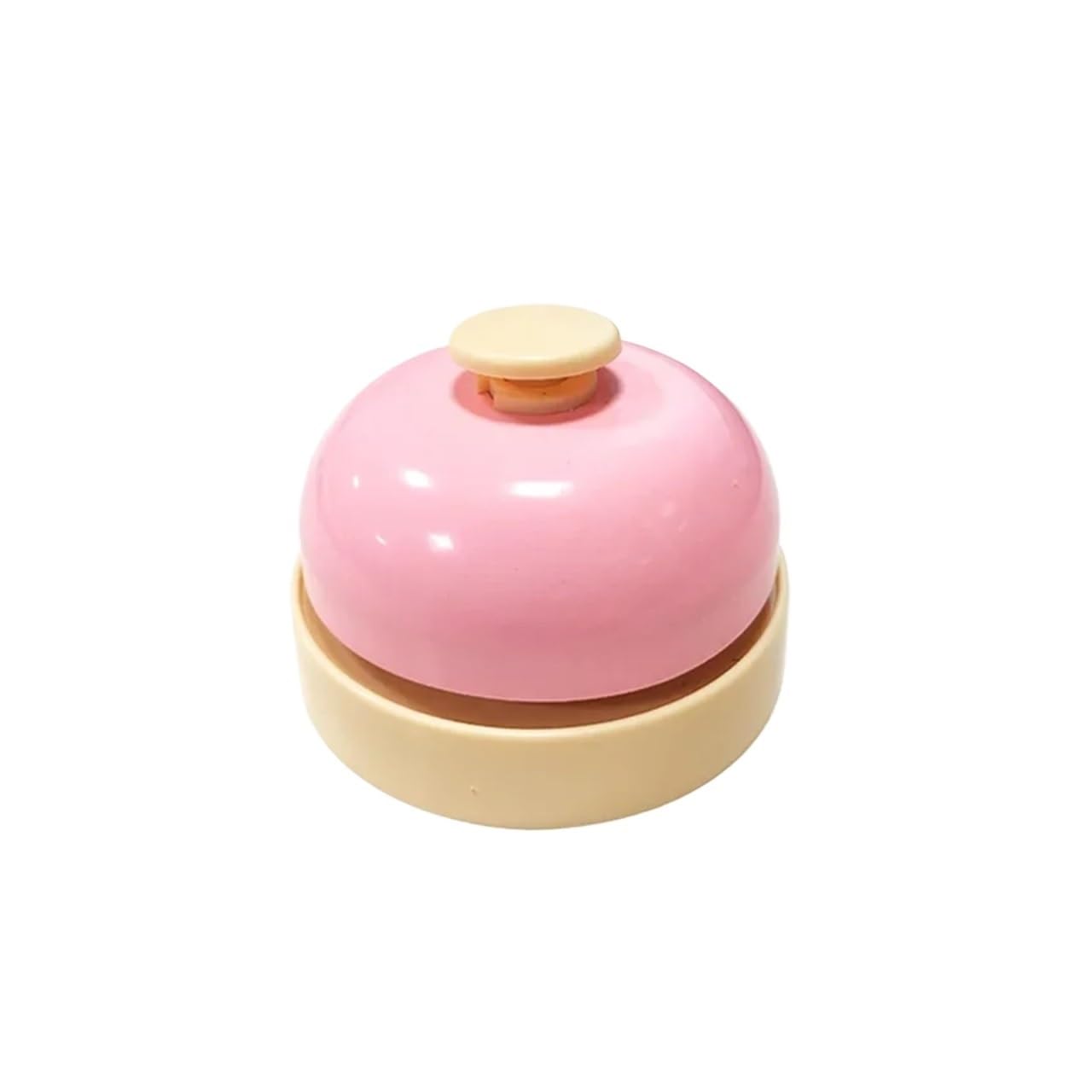 Ruwlfe Pink 4Pcs Multi-Functional Hand Press Bell For Restaurant Bar