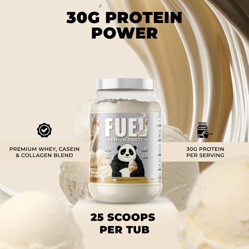 Image of Underground Bio Labs Panda Fuel Protein, 2.5 lb, Vanilla Ice Cream