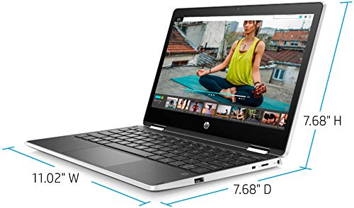 Latest 2020 Hp Pavilion X360 11 2 In 1 Laptop 11.6" Hd Ips Touchscreen Intel Quad-Core Pentium Silver N5000 4Gb Ddr4 128Gb Ssd Hp Audio Boost Hdmi + Pen #TOP3
