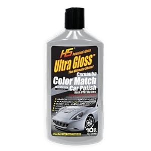 HS UltraGloss Carnauba Color Match Car Polish with PTFE results. The Professional Choice. 10 oz (1 PACK, SILVER)