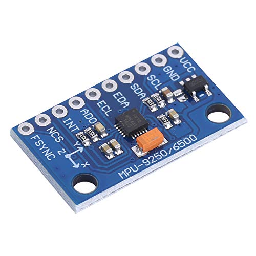 MPU-9250 Module, Gyroscope Module, 16-bit 0.59X0.98 Inch Raspberry Pi for Accurate Measurement