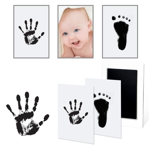 Image of Tubuui 1-Pack Clean Touch Ink Pad for Baby Handprints and Footprints, Baby Footprint Kits,Inkless Hand and Footprint Kit,No Mess Ink Pad for Baby Hand and Footprints,Baby Shower Gifts for New Moms