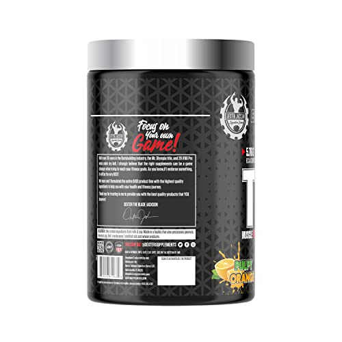 Image of Dexter Jackson Black Series Turbo BCAA | Muscle Recovery | Orange Flavor |30 Servings,390G