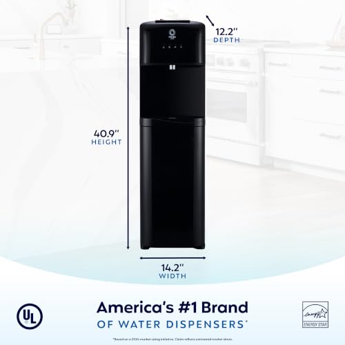 Image of Primo Water Dispenser for 5 Gallon Bottle - Hot & Cold Bottom Loading Water Cooler Machine