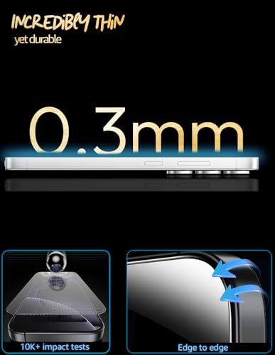 Image of Lensarmor Samsung S24 / S25 Clear Borderless Tempered Glass - Premium Military Grade 9H+ Screen Protector for Galaxy S24 and S25 Series - Ultrasonic Fingerprint Compatible Edge-to-Edge HD Screen Guard