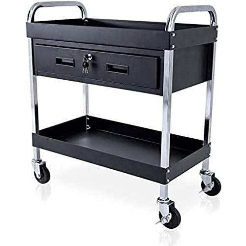 Chariot de salon de coiffure pratique pour simplifier vos coupes et soins