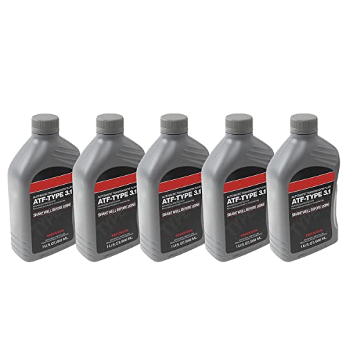 Genuine OEM Automatic Transmission Fulid 5 Quarts ATF-Type 3.1 (5x1 Qt) For Honda