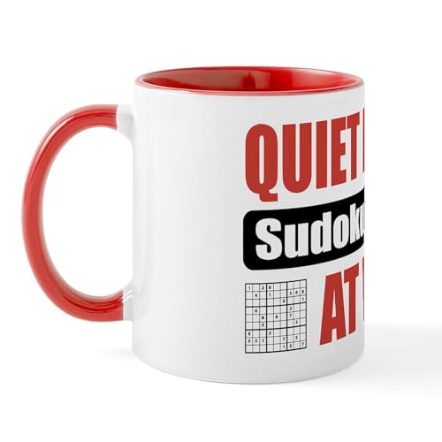 CafePress Sudoku Player Work Mug 11 oz (325 ml) Ceramic Coffee Mug