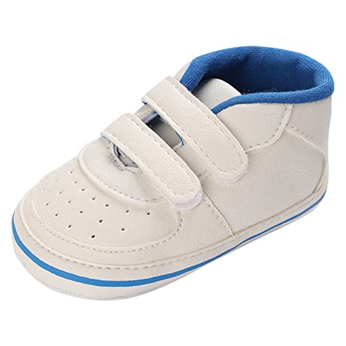 Summer Children Infant Toddler Shoes Boys and Girls Sports Breathable Upper High Top Comfortable Colorblock Design Casual Baby Shoes 12-18 Months
