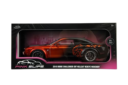Jada 1:18 Pink Slips Dodge Challenger Redeye miniatura 2
