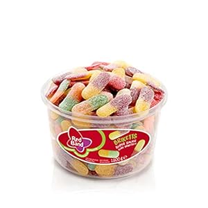 Red Band – Super sour Briquettes – 200 piece tub