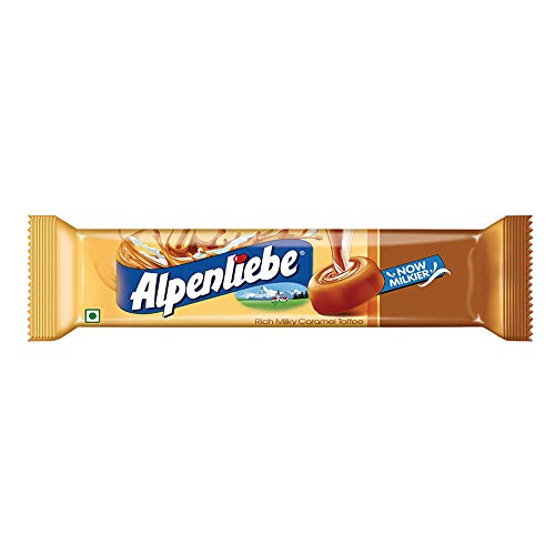 Image of Alpenliebe Gold Candy Stick - Caramel, 36g (12 Pieces)