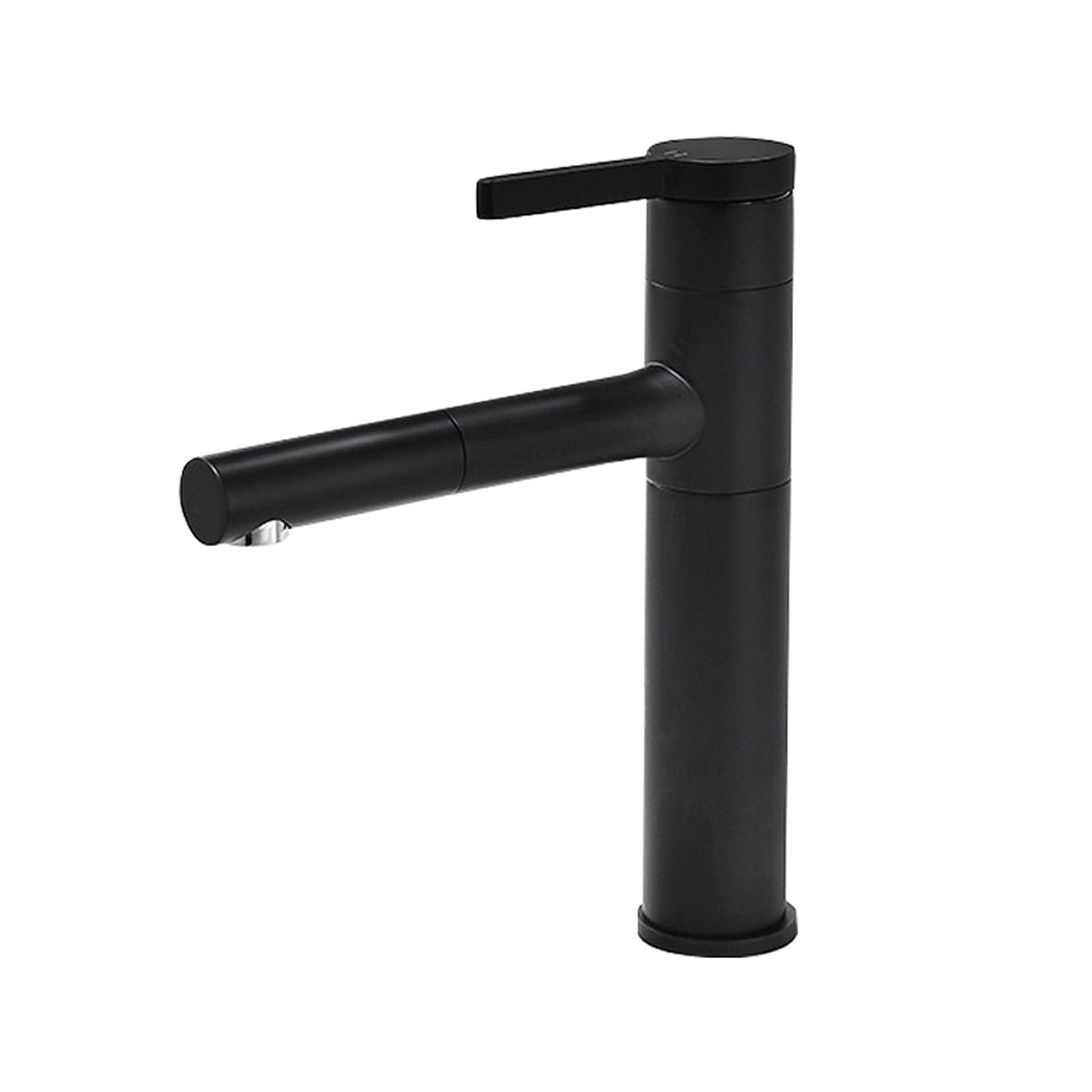 Jvddi Nero Pull Out Bathroom Faucets Basin Mixer Sink Faucet Water Tap Hot Cold Crane Brass(Nero)