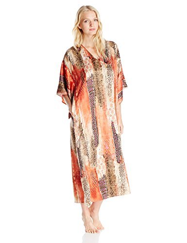 N Natori Women's Multi Animal Caftan
