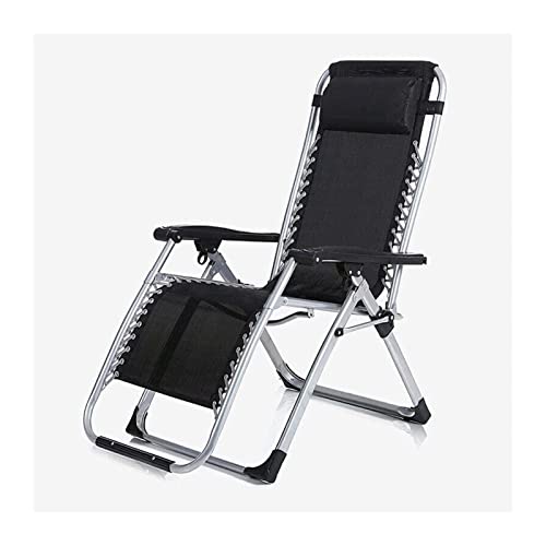 Chaise pliante de bureau avec dossier inclinable réglable de jardin - 2