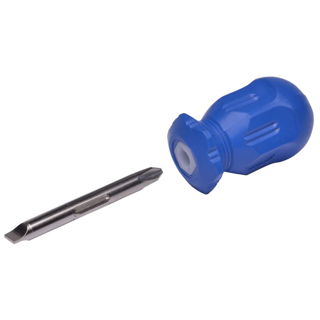 SW-Stahl 31200L Reversible Screwdriver Slotted and Cross Short